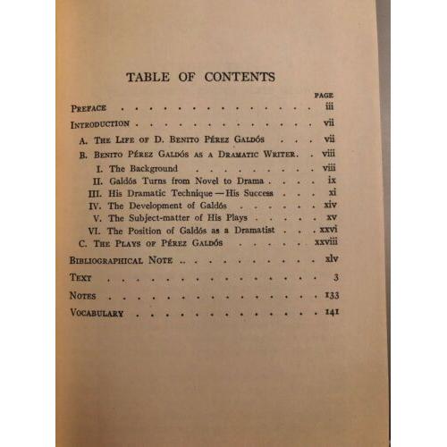 Mariucha, Comedia En Cinco Actos 1921 1st Edition Hardcover