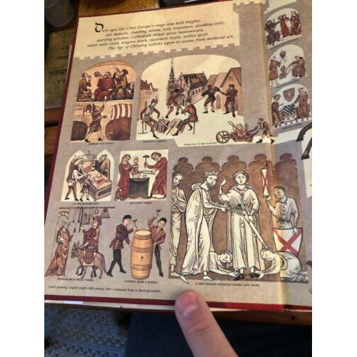 National Geographic Society - The Age of Chivalry 1st Edition Hardcover 1969