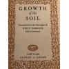 Growth of the Soil Knut Hamsun translated by Worster, W.W. 1924 3rd printing