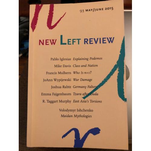 New Left Review #93 Explaining Podemos, Class And Nation May/June 2015 /k8