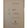 A piece of string 1st edition, ex-library copy