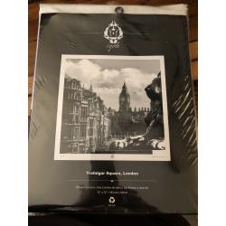 trafalgar square shower Curtain Izola 72x72