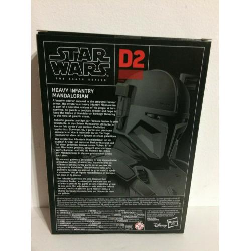 IN HAND Star Wars The Black Series Heavy Infantry Mandalorian D2 Figure 6