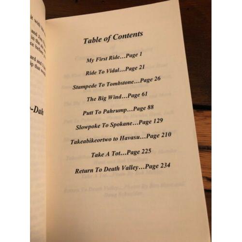 AUTOGRAPHED An Orange Motorcycle White Lines & Black Asphalt 1st Edition B Hunt