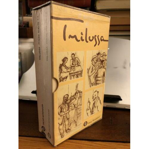 Poesie Scelte Vol I&II By Trilussa Casebound Pub By Mondadori 1972 Edition