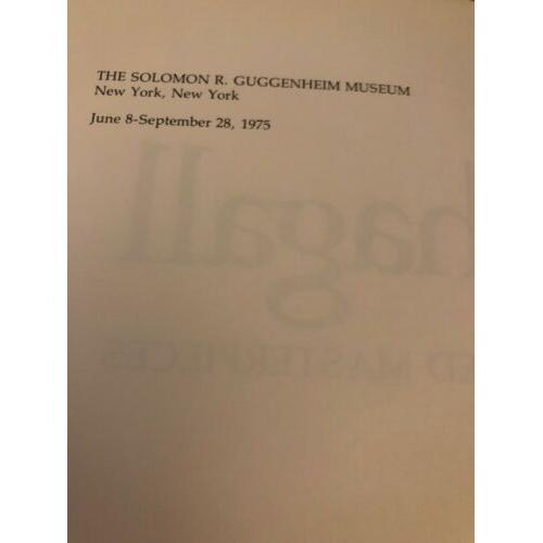 Marc Chagall: Works on Paper / Selected Masterpieces