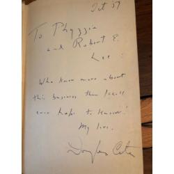 AUTOGRAPHED The Fourth Branch of Government Douglass Cater 1959 1st Edition HC