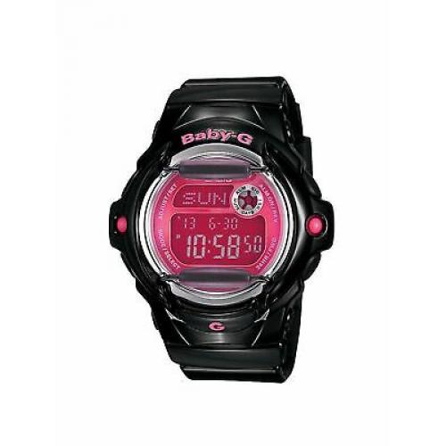Casio Women's Baby G Quartz 200M WR Shock Resistant Resin BG-169R-1B