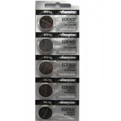 5 PACk ENERGIZER CR1632 ECR1632 1632 3V Lithium Coin Battery Expire 2025