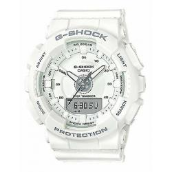 Casio Unisex Watch White Resin G-Shock S Series GMAS130-7A