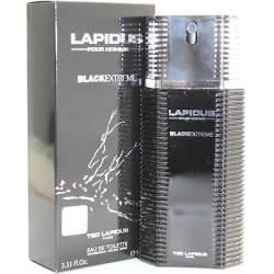 LAPIDUS POUR HOMME BLACK EXTREME 3.3 oz 3.4 edt New in Box
