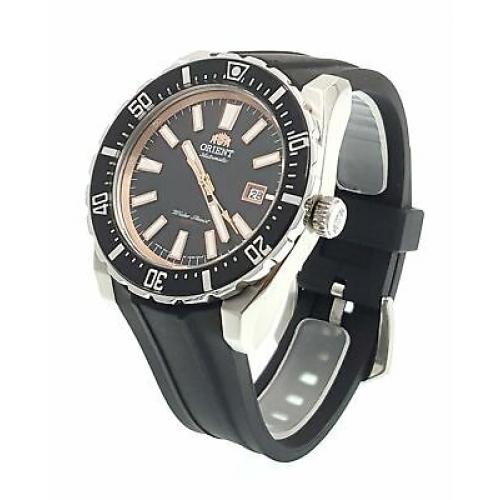 Orient Men's Nami Automatic Stainless Steel & Rubber Diving Watch FAC09003B