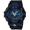 Casio Men's G Shock GA710-1A2 Black Rubber Quartz Sport Watch