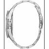Guess Frontier Quartz Crystal Silver Dial Stainless Steel Watch W0799G1