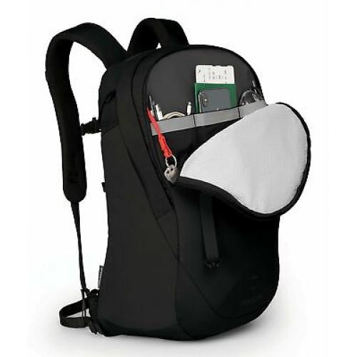 Osprey Packs Apogee Men's Laptop Backpack, Black