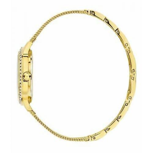 Guess Women's Chelsea White Dial & Gold Tone Stainless Steel Watch W0647L7