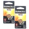 Duracell Lithium DL1632 CR1632 3v Batteries x 6