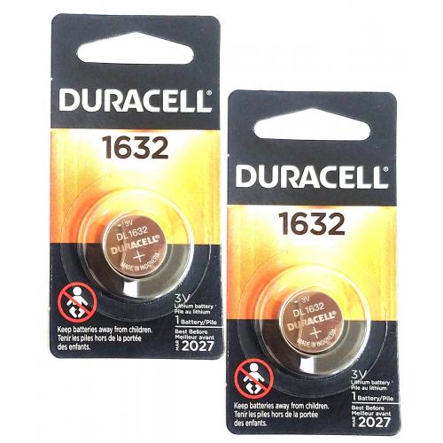 Duracell Lithium DL1632 CR1632 3v Batteries x 6