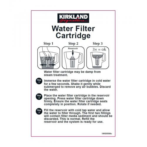 Kirkland Water Filter Cartridge 10 Pack Set Great Tasting Water Tested Certified