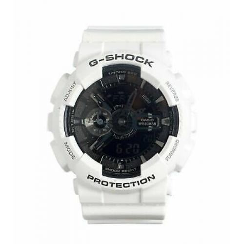 Casio G-Shock GA-110 Garish Trending Series Men's Luxury Watch - White
