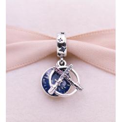 Authentic Pandora  Star Wars 2020 Star Wars Lightsaber Silver Charm 799252