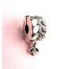 Authentic Pandora Silver 925 Grains of Energy Purple Enamel Clip Charm 797591CZ