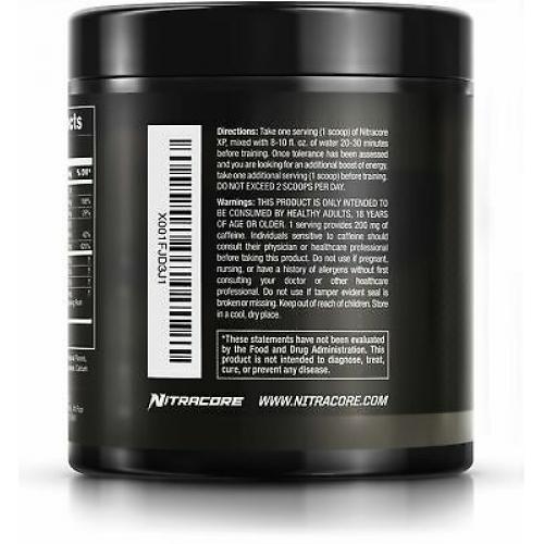 Nitracore XP Pre Workout Supplement Strawberry Lime 30 Servings