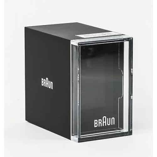 Braun Men's Stainless steel Mesh Quartz Silver Toned Watch BN0032WHSLMHG 