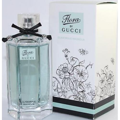 GUCCI FLORA GLAMOROUS MAGNOLIA for Women 3.4 / 3.3 oz edt Perfume NEW in Box