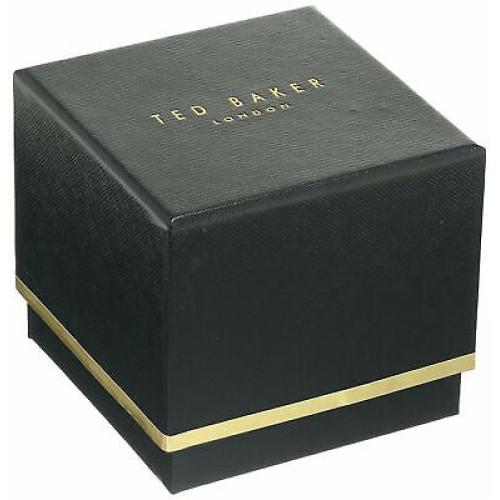 NEW Ted Baker Josh Men's Silver Tone Stainless Steel Quartz Watch - TE50011010