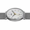 Braun Men's Stainless steel Mesh Quartz Silver Toned Watch BN0032WHSLMHG 