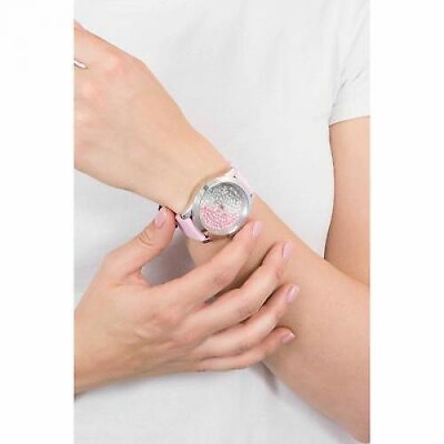 Guess Crush Womens Analog Quartz Watch with Silicone Bracelet W1223L1
