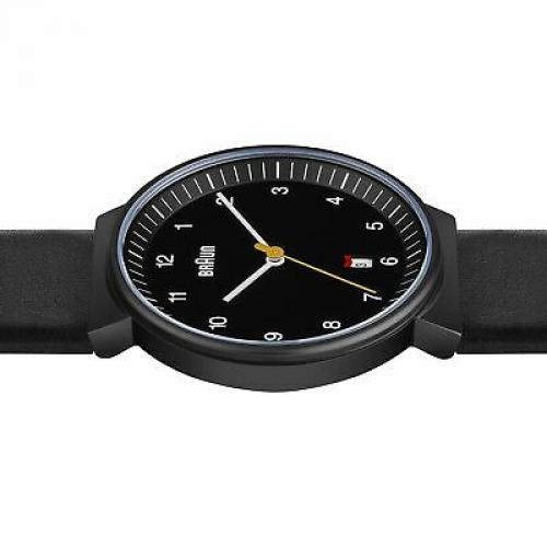 Braun Men's BN0032BKBKG Classic Analog Display Quartz Black Watch
