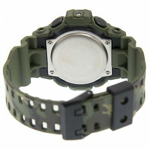 Casio G-Shock  Men's GA700CM-3A Green Camo Digital Rubber Watch