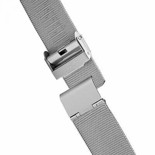 Braun Men's Stainless steel Mesh Quartz Silver Toned Watch BN0032WHSLMHG 