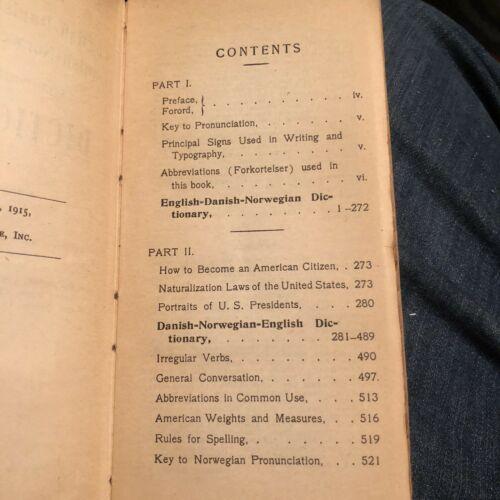 Laird & Lee's Danish-Norwegian-English English-Danish-Norwegian Self-Pronounc...