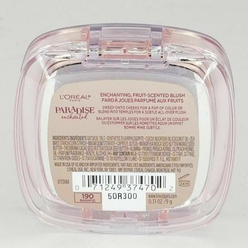 2 L'Oreal Paris Paradise Enchanted Scented Blush #190 Bashful Sealed