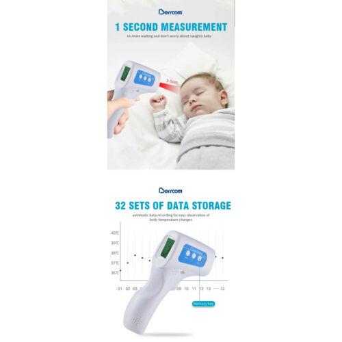 Berrcom Non-Contact Body Forehead Infrared IR Laser Digital Thermometer JXB-178