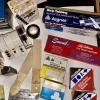 Large Assortment Of Drafting Supplies See Photos Dots Tabs Tapes Ink Fasteners