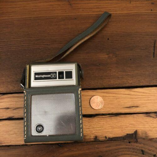 Westinghouse Transistor Radio H707p6gp Green Antique 9v Am Vintage Westinghouse Transistor Radio H707p6gp