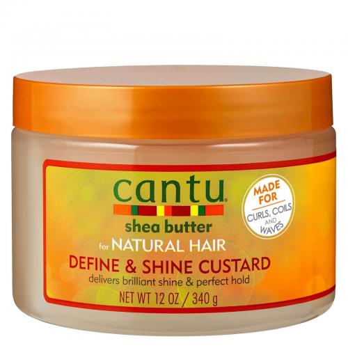 Cantu Shea Butter for Natural Hair Define & Shine Custard 340g Brilliant Shine