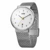 Braun Men's Stainless steel Mesh Quartz Silver Toned Watch BN0032WHSLMHG 