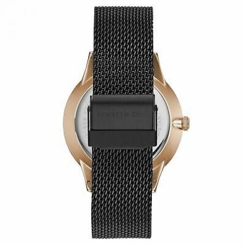 Kenneth Cole New York Men's Quartz Stainless Steel Black Watch KC50781003