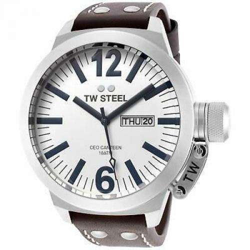 NEW TW Steel Men's CEO Canteen Quartz Watch - CE1006