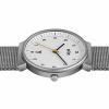 Braun Men's Stainless steel Mesh Quartz Silver Toned Watch BN0032WHSLMHG 