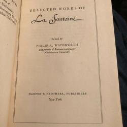 Selected Works of La Fontaine