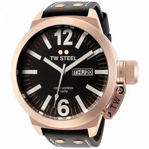 NEW TW Steel Men's CEO Canteen Quartz Watch - CE1022