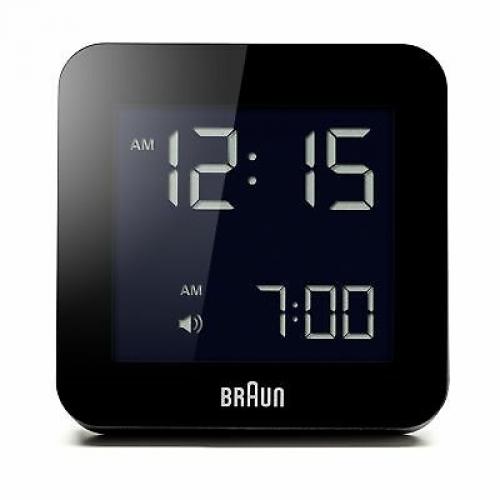 Braun BNC009BK Digital Quartz Alarm Clock