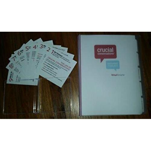 Crucial Conversations (Participant Toolkit-book & cards) some notes on few pages
