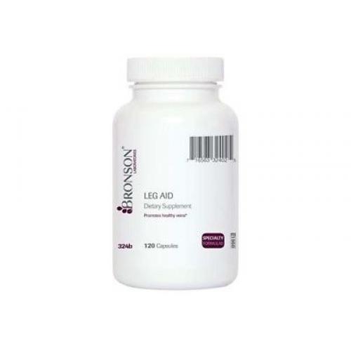 Bronson Leg Aid, Varicose Vein Support, 120 Capsules